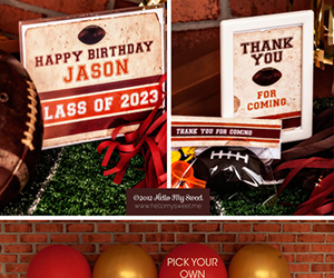 Football Party Printables