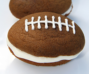 Football Whoopie Pies