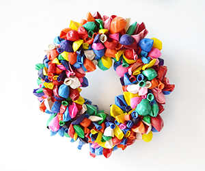 Balloon Wreath