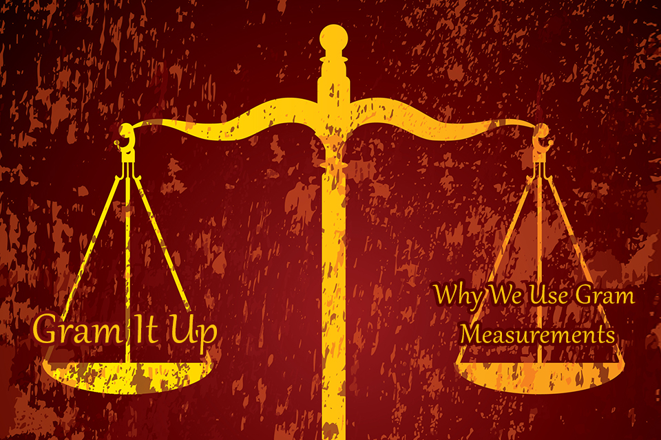 Gram It Up: Why We Use Gram Measurements