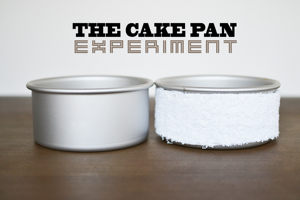 The Cake Pan Experiment: How to Easily Achieve a Leveled Cake By