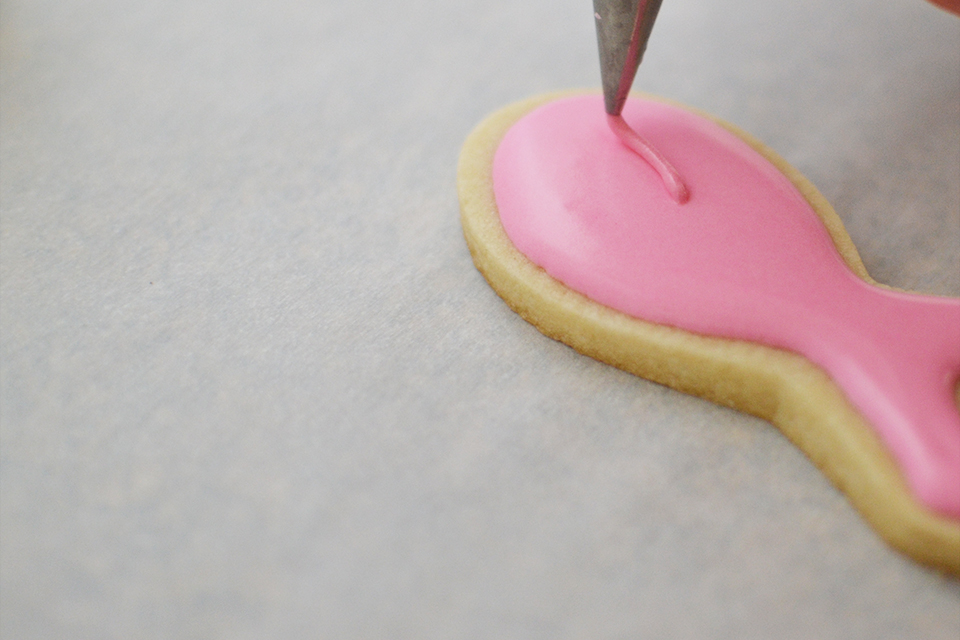 Pink Ribbon Cookies Tutorial