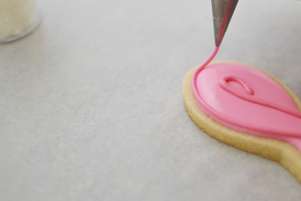 Pink Ribbon Cookies Tutorial